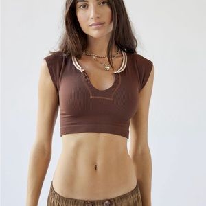 Urban Outfitters Out From Under Go For Gold Seamless Top